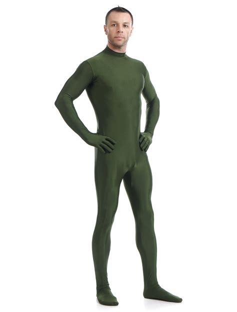 green lycra suit